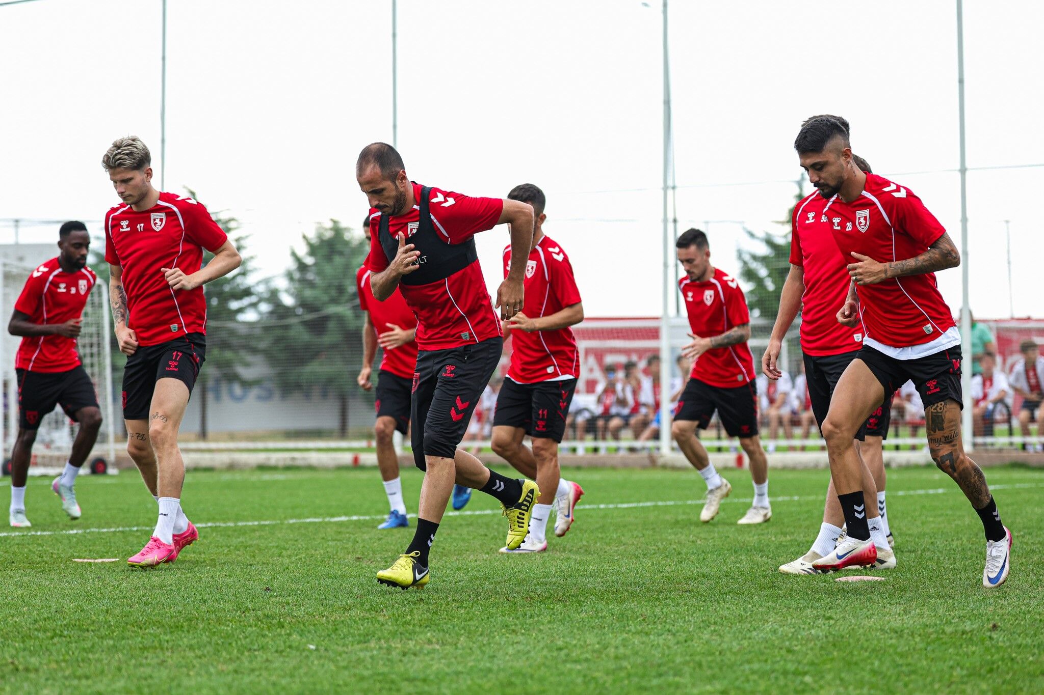 Samsunspor, Panathinaikos Maçı Hazırlıklarını Sürdürdü (4)