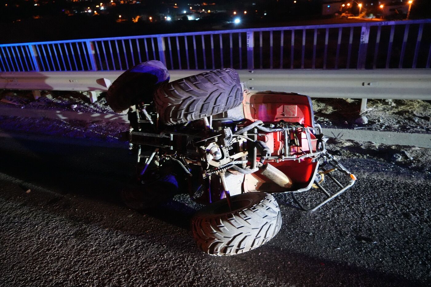 Tır Ile Atv Çarpıştı 1 Ölü, 1 Ağır Yaralı (2)