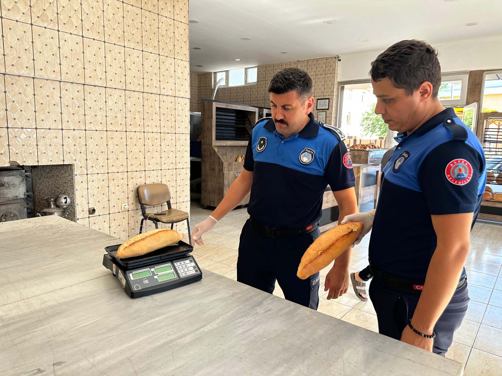 Bafra Belediyesi Zabıta Ekiplerinin Fırın Denetimi Sürüyor (1)