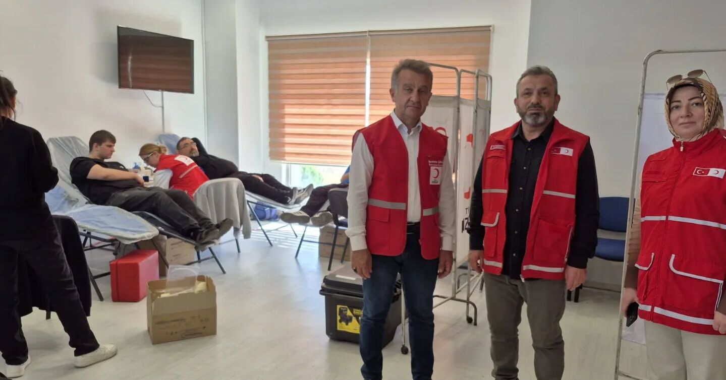 Bafra Kızılay'dan Kan Bağışı Kampanyası Sürüyor (4)