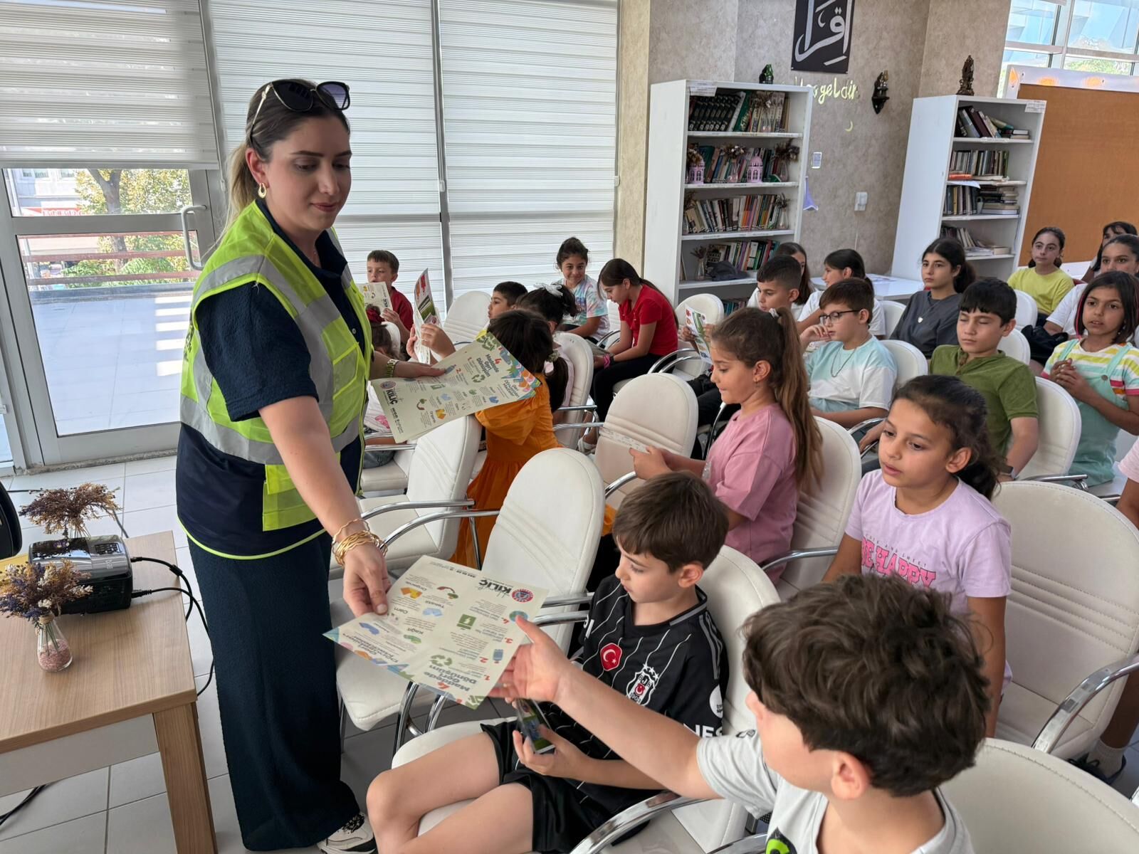 Bafra’da “Sıfır Atık” Bilinci Minik Yüreklerde Filizleniyor (1)