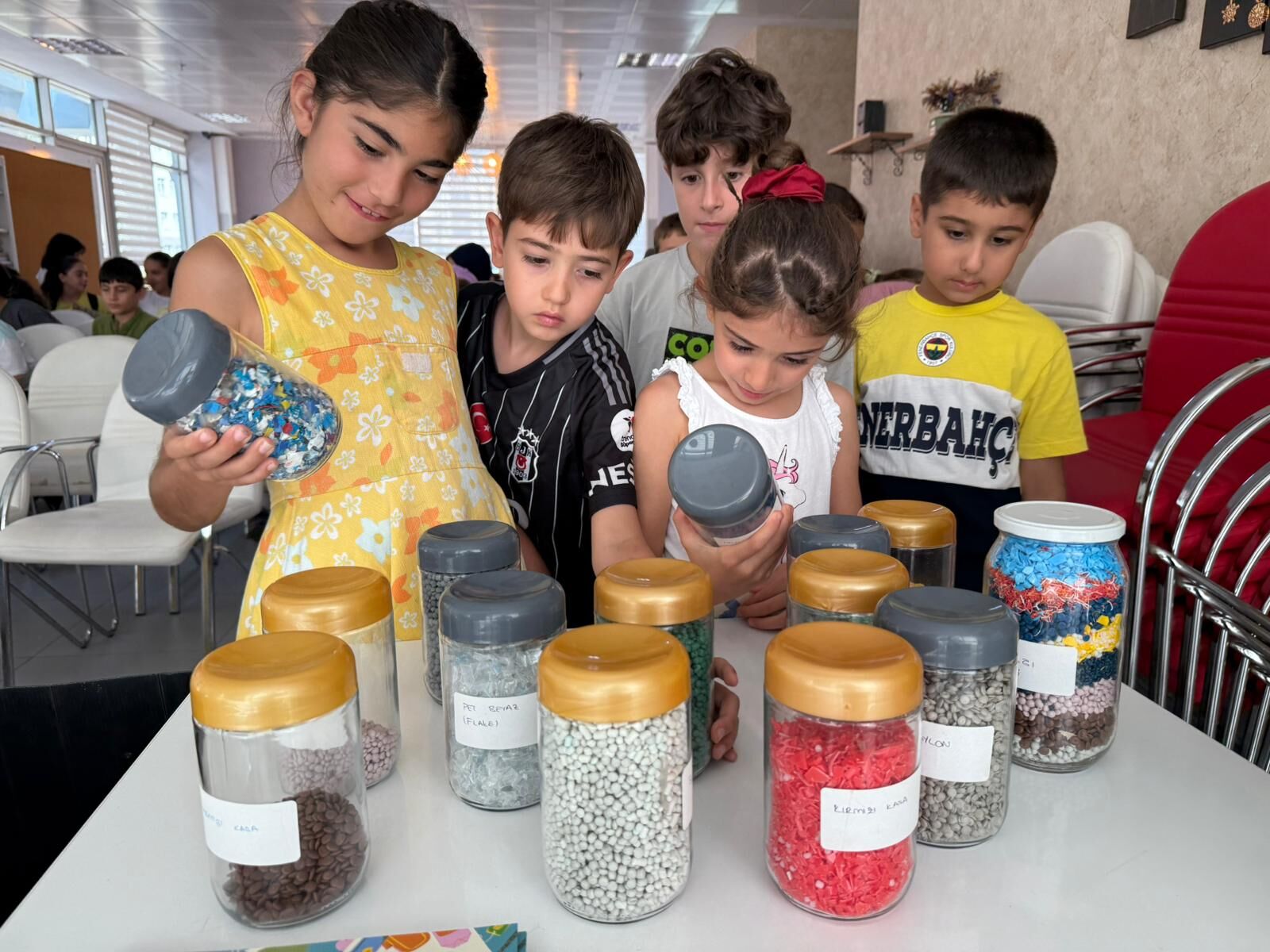 Bafra’da “Sıfır Atık” Bilinci Minik Yüreklerde Filizleniyor (4)