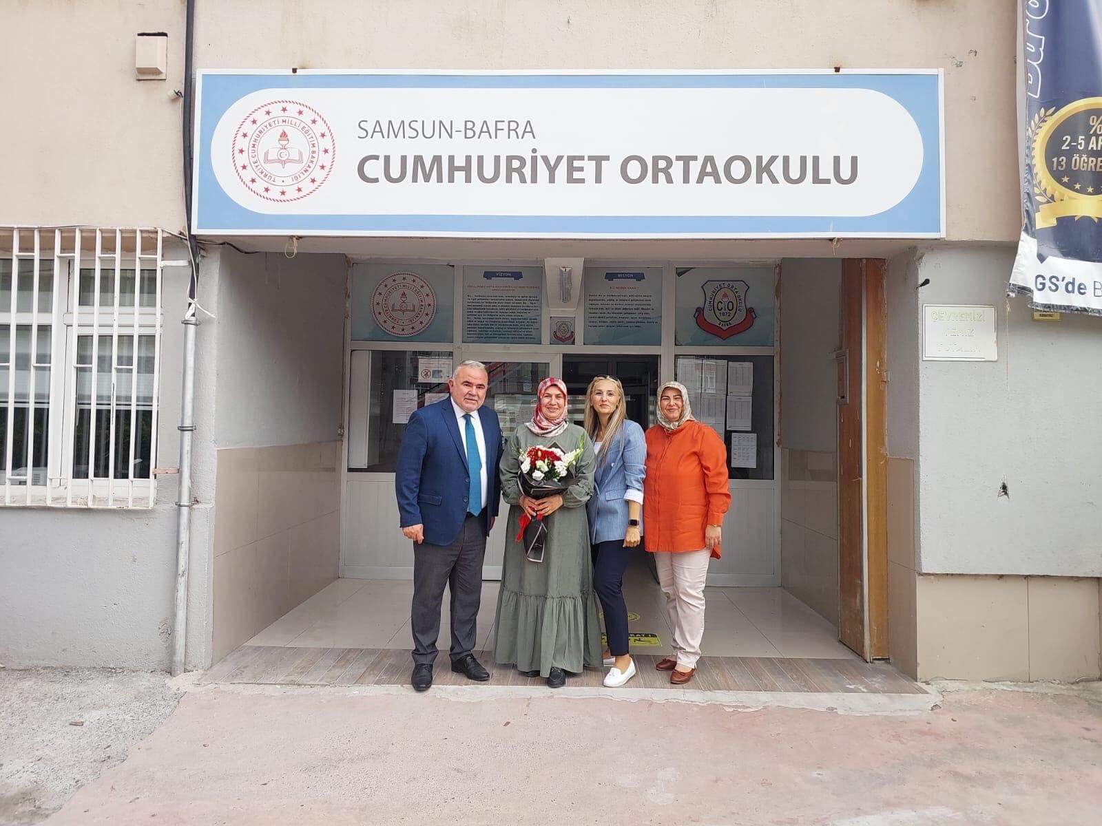 Matematik Öğretmeni Hülya Şahin'e Anlamlı Veda (1)