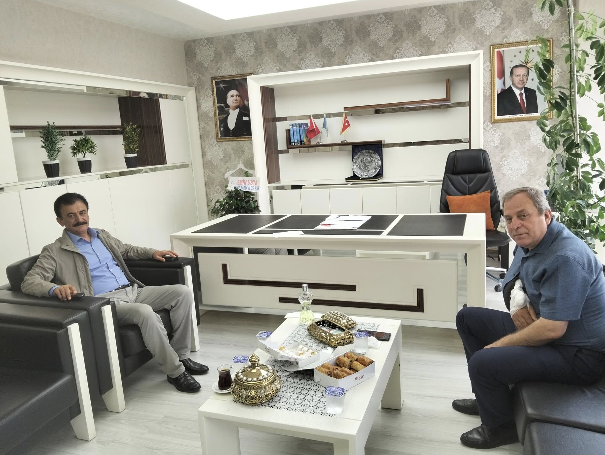 Öğretmenevi Müdürü Berati Aydın Ziyareti
