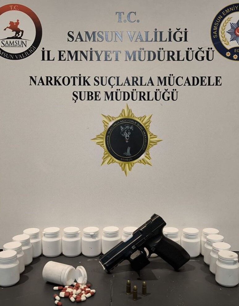 Samsun'da Uyuşturucu Operasyonu 5 Gözaltı (5)