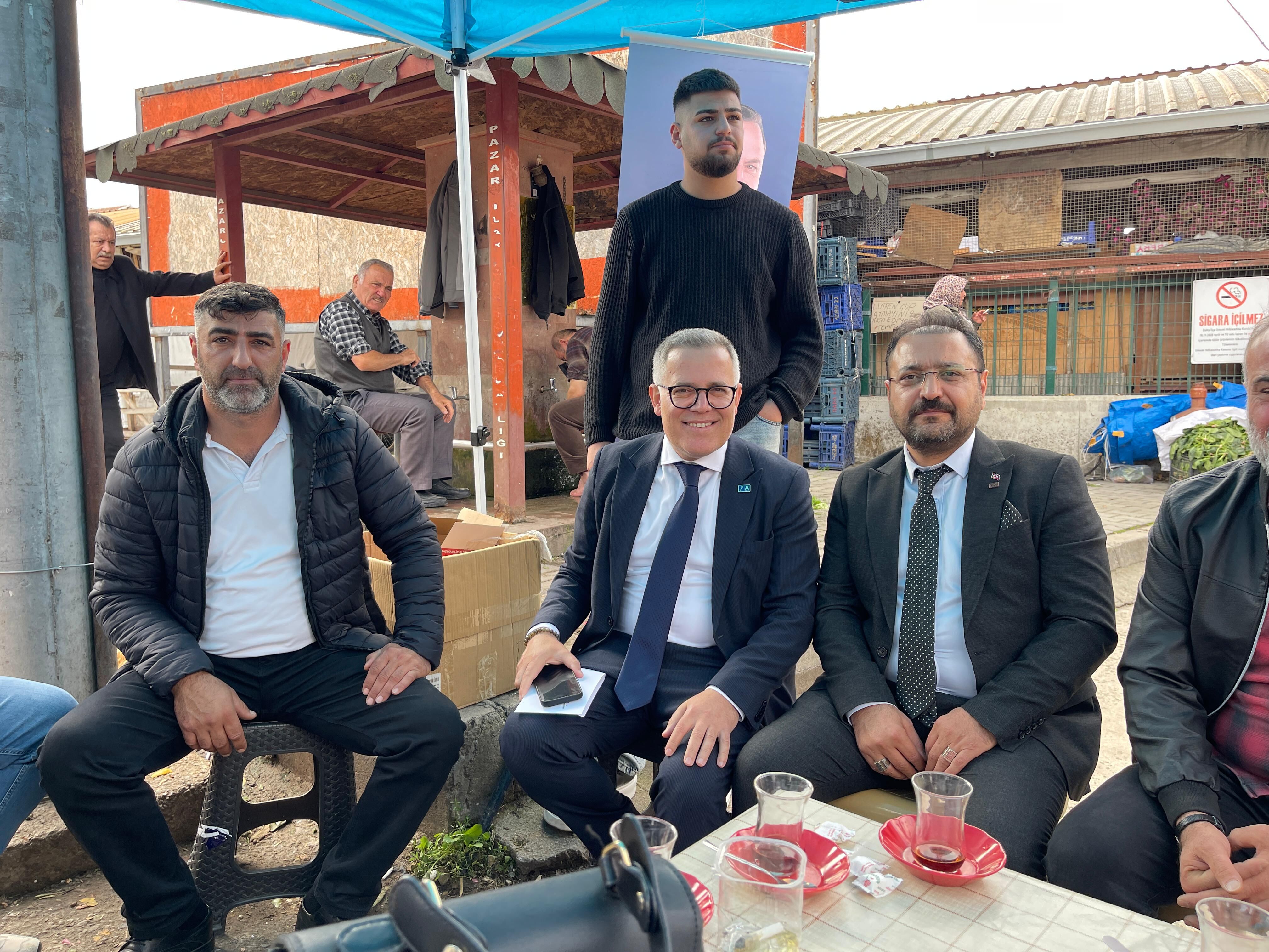 Anahtar Parti Bafra Teşkilatı Sahada Halkla Buluşmaya Devam Ediyor (4)