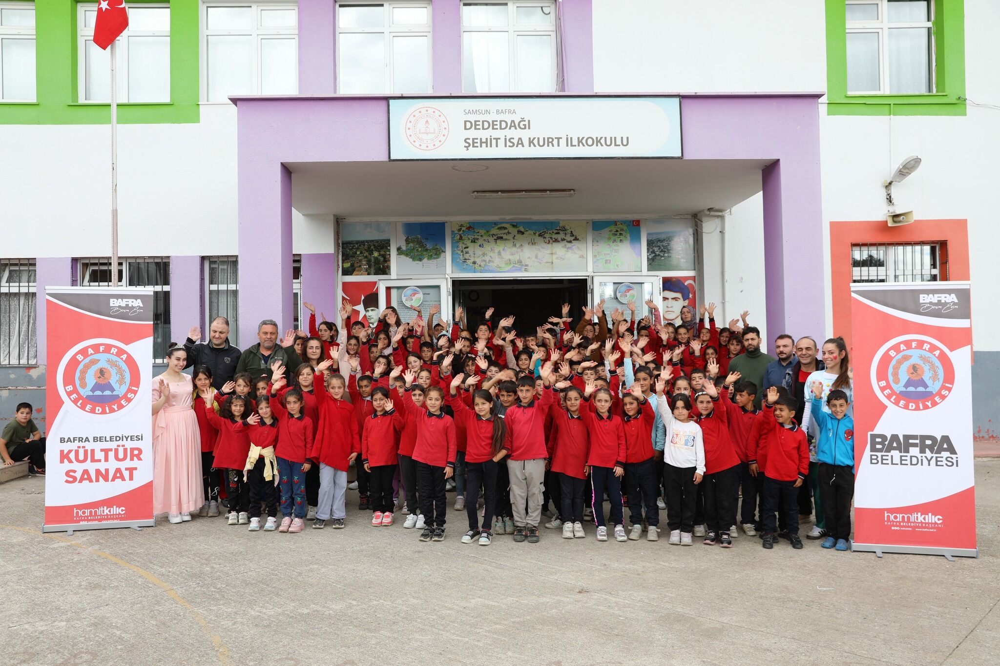 Bafra Belediyesi ''Çocuk Tiyatrosunu'' Öğrencilerin Ayağına Götürüldü (8)