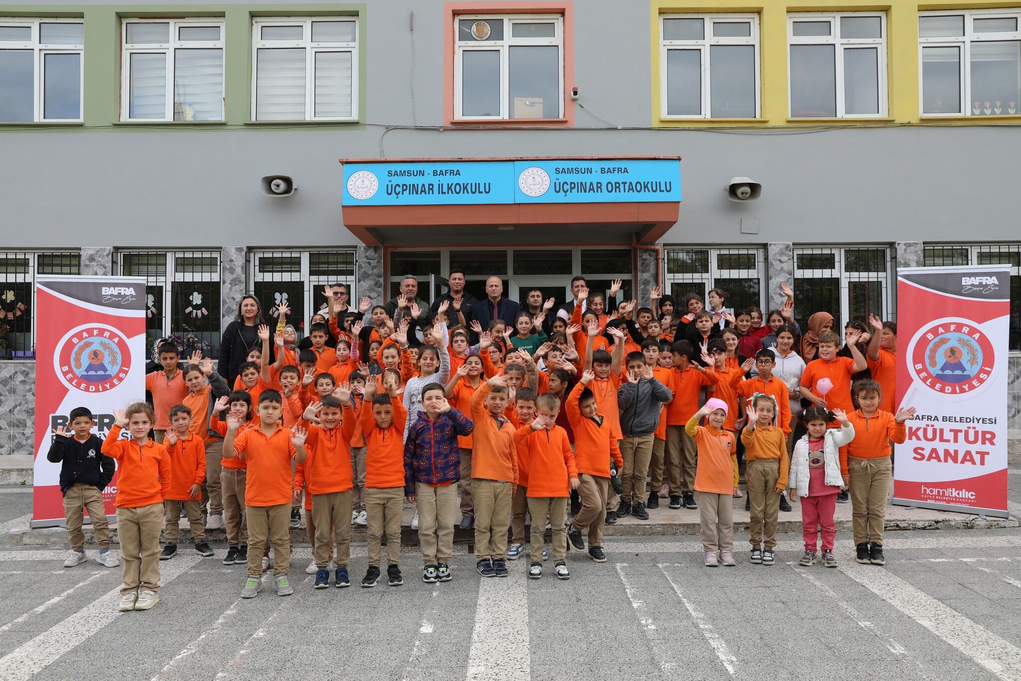 Bafra Belediyesi ''Çocuk Tiyatrosunu'' Öğrencilerin Ayağına Götürüldü (9)