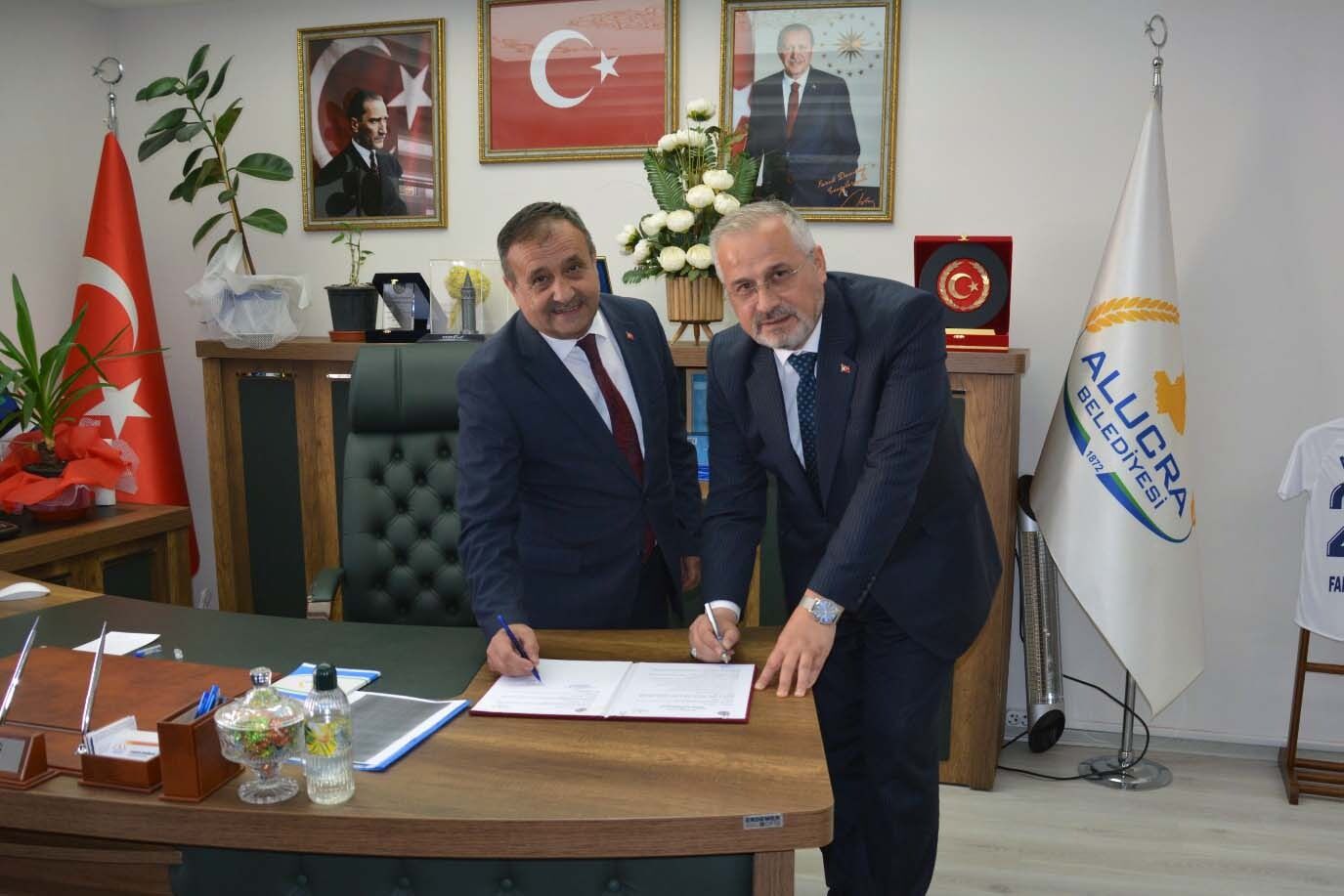 Bafra Belediyesi Ile Giresun Alucra Belediyesi Arasında Iş Birliği Protokolü (1)