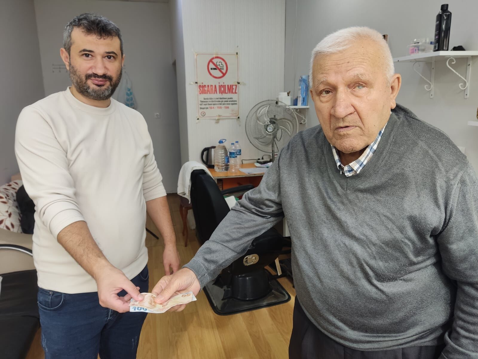 Bafra’da Emekliye Tıraş 150 Tl (5)