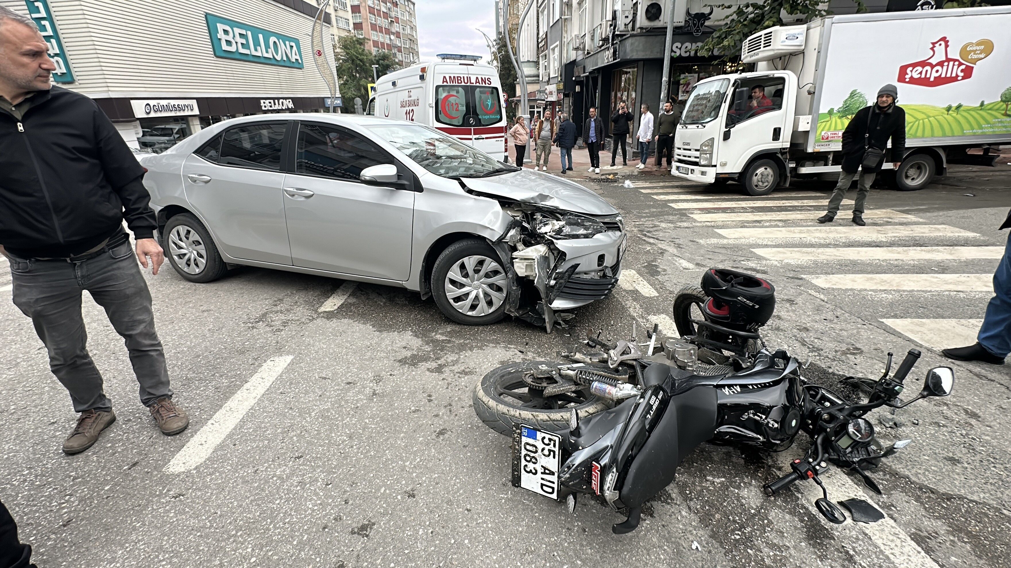 Lise Öğrencisi Kazada Yaralandı