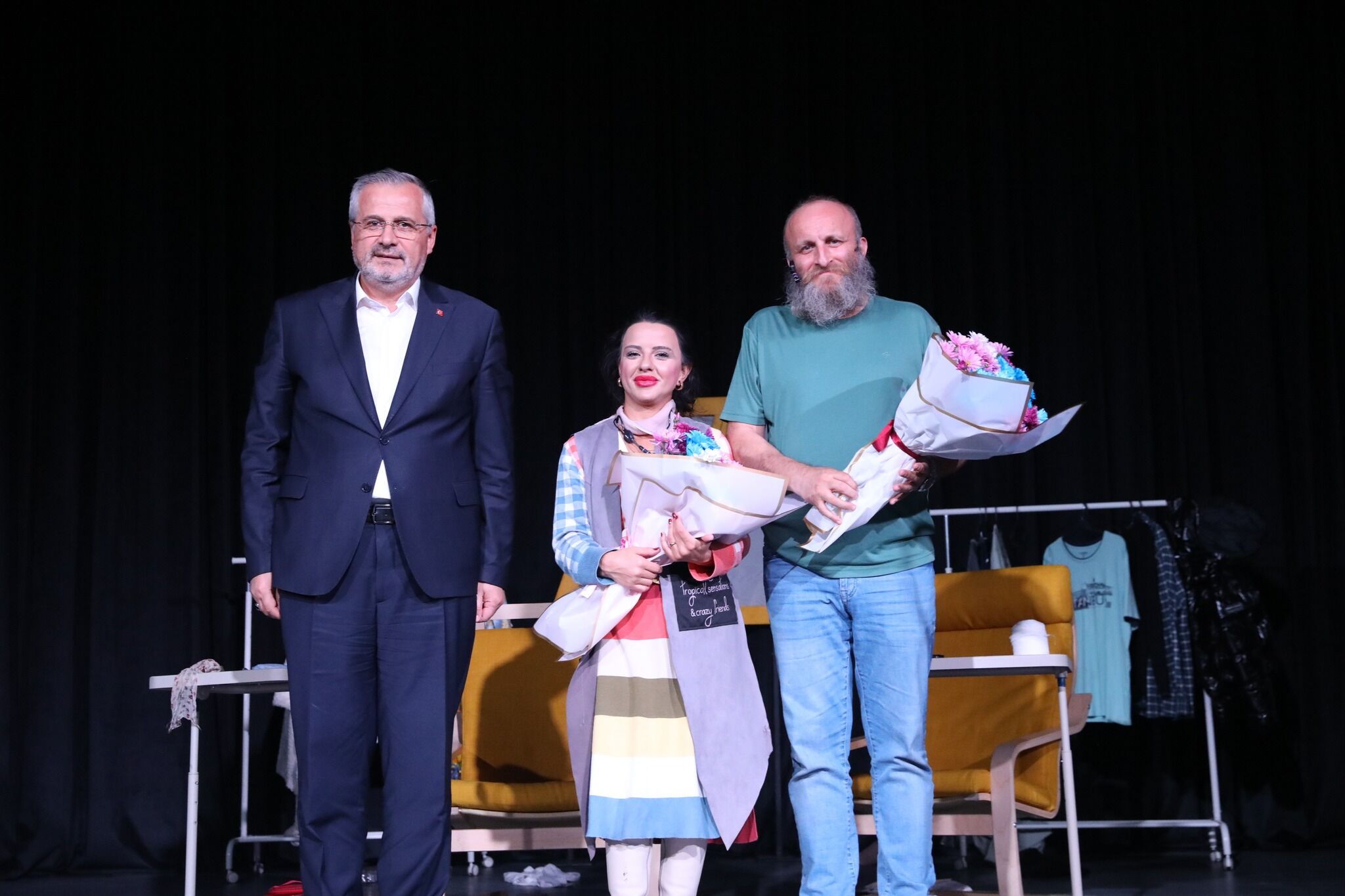 “Parça Tesirli Pazarlar” Oyunu Bafra'da Seyircilerle Buluştu (4)