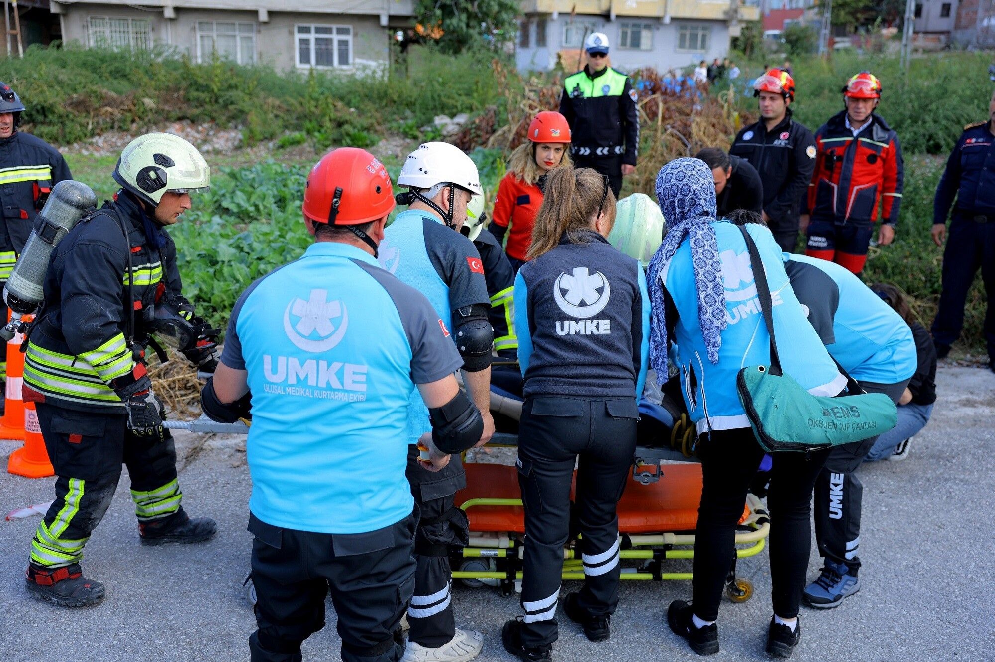 Samsun Büyükşehir'den Nefes Kesen Tatbikat (7)