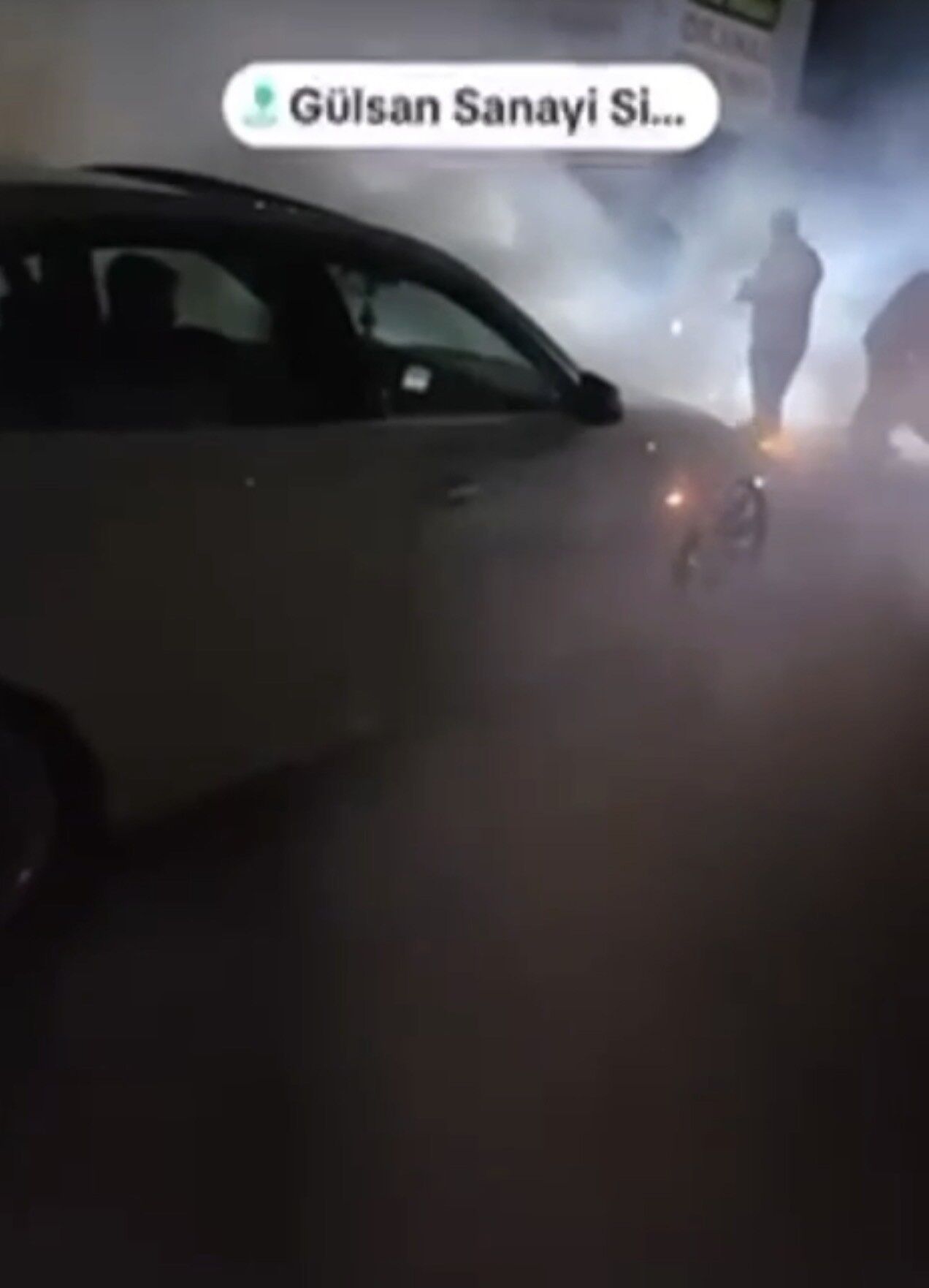 Samsun'da Drift Atarak Lastik Yakan Sürücüye 11 Bin 122 Tl Ceza (3)
