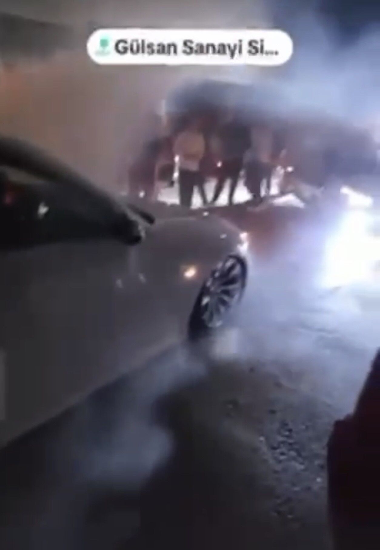 Samsun'da Drift Atarak Lastik Yakan Sürücüye 11 Bin 122 Tl Ceza (4)