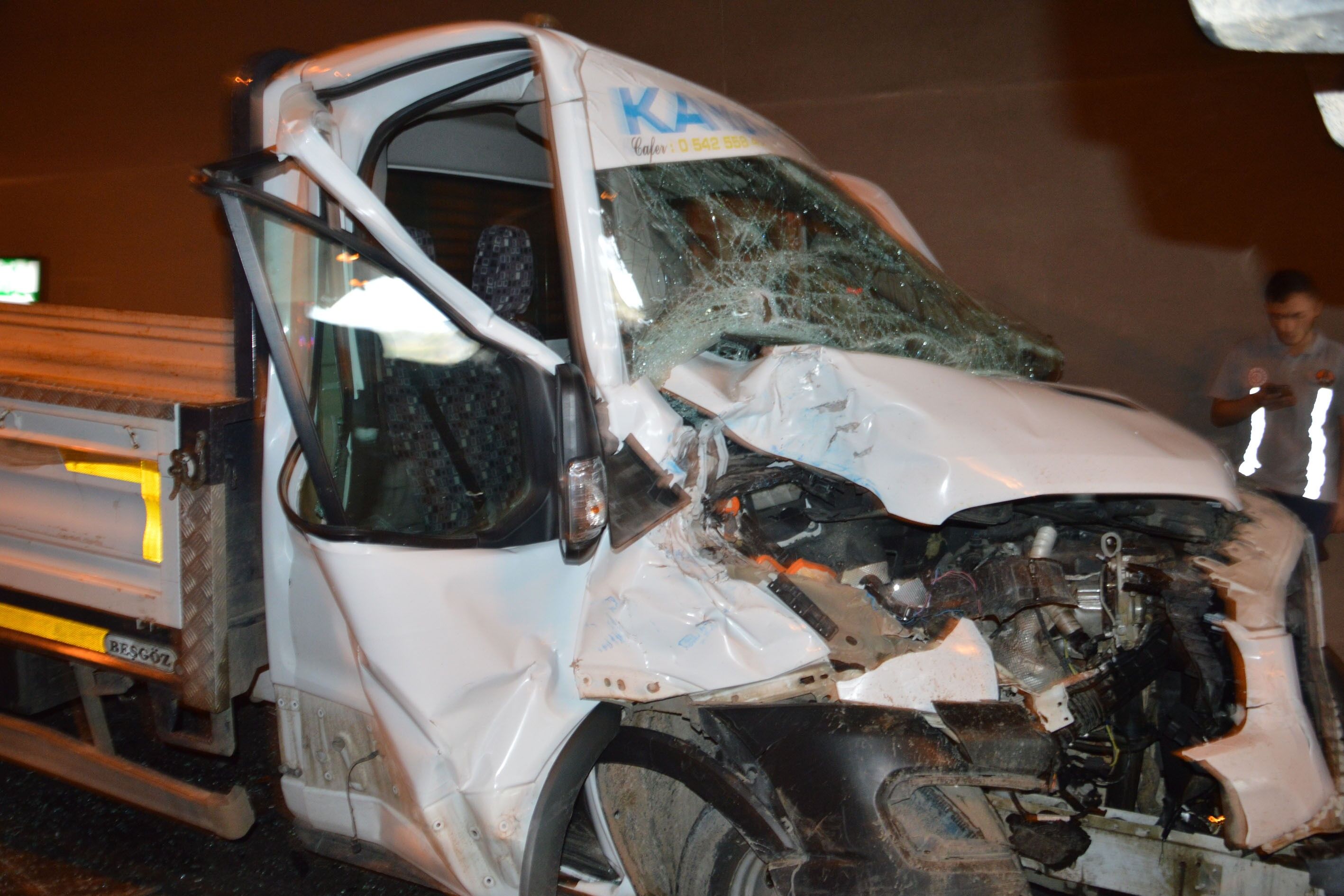 Samsun’da Tünelde Kaza 2 Yaralı (3)
