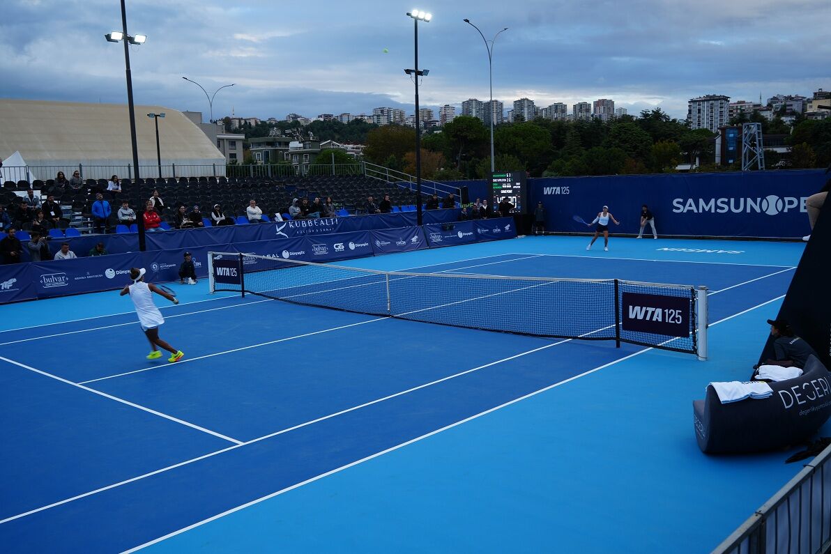 Samsun'da Uluslarası Tenis Heyecanı