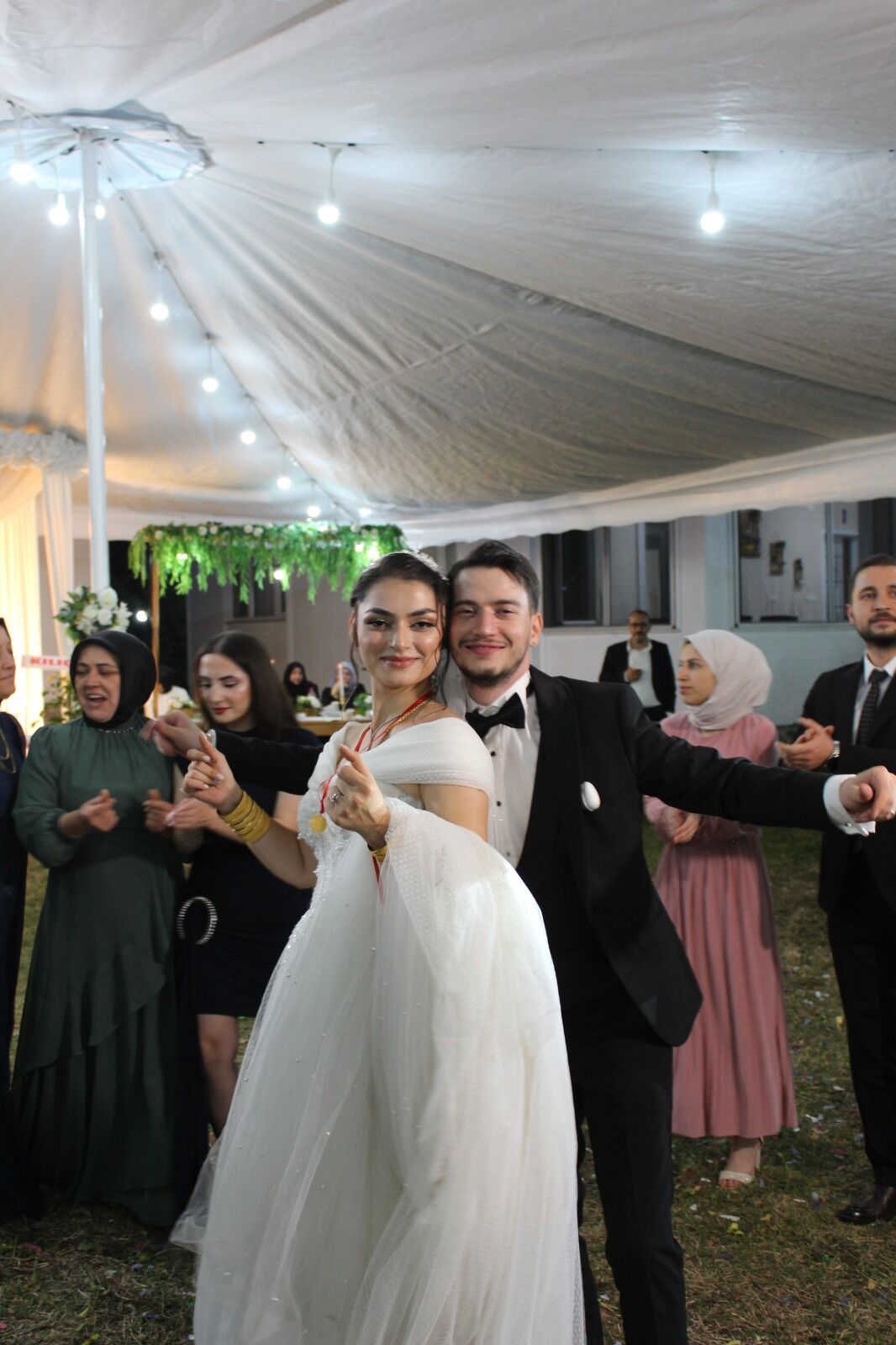 Sümeyye & Mücahit Kocabaş’a Bafra’da Dillere Destan Köy Düğünü (22)