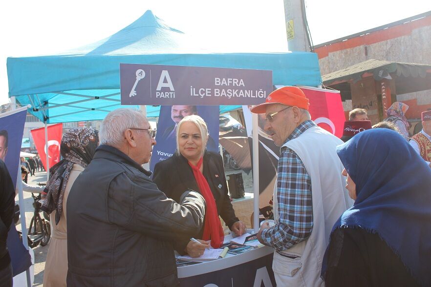Bafra Anahtar Parti “10 Kasım’da Atatürk Ve Şehitler İçin Lokma Dağıttı” (3)
