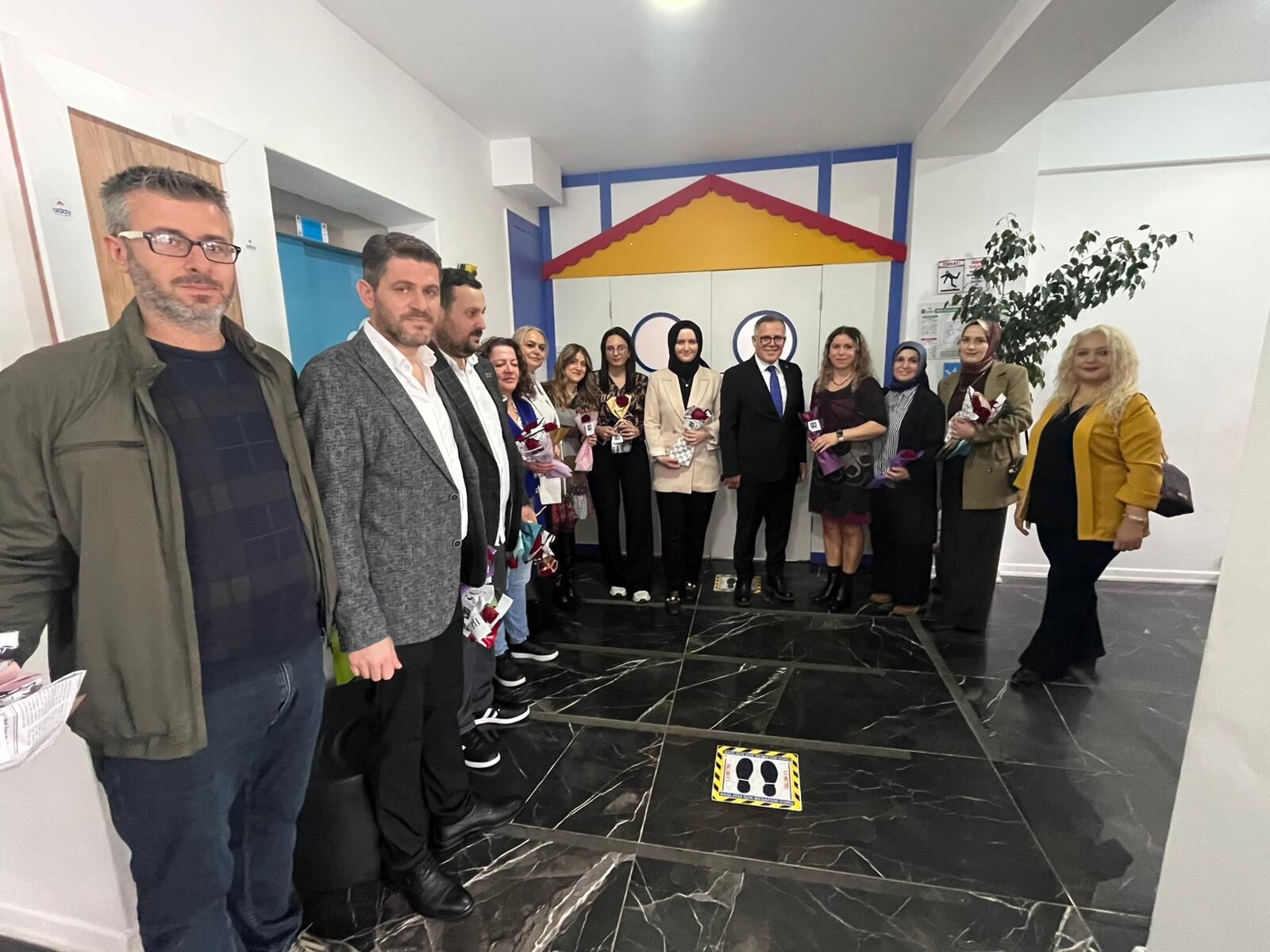 Bafra Anahtar Parti̇’den Öğretmenler Günü Zi̇yareti̇ (4)