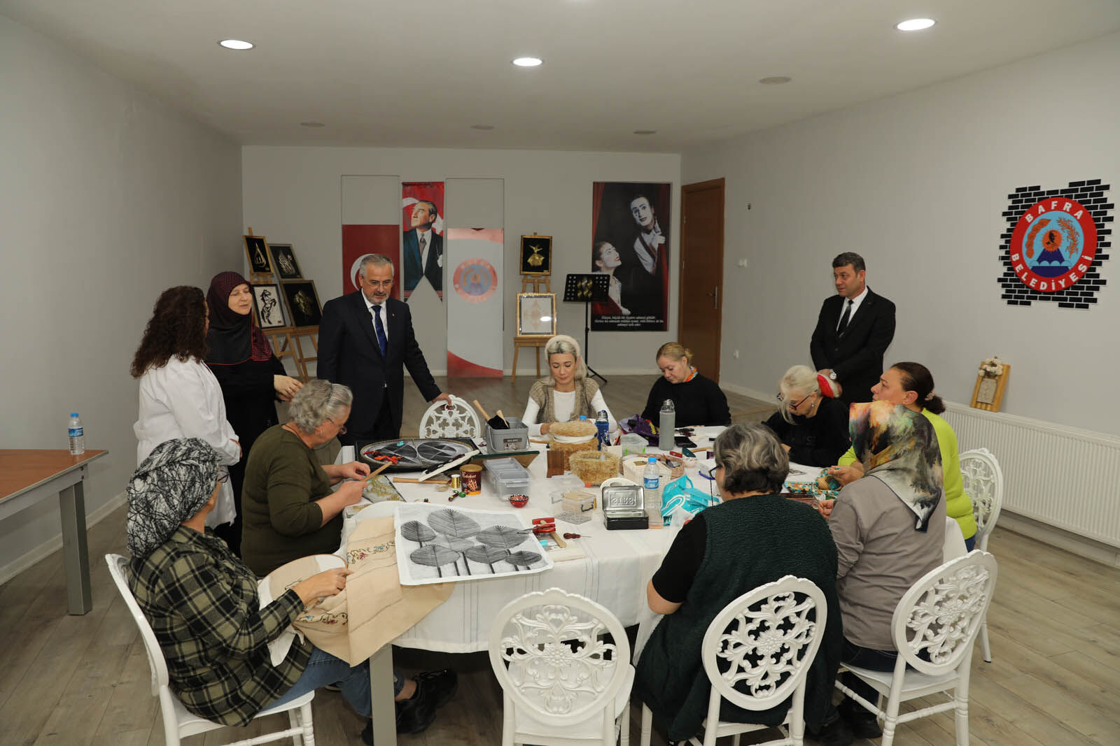 Bafra Belediyesi’nin Ücretsiz Kurslarına Rekor Katılım (5)