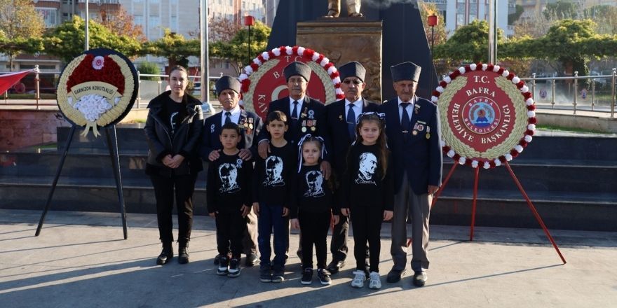 Bafra’da 10 Kasım Atatürk'ü Anma Programı Düzenlendi (1)