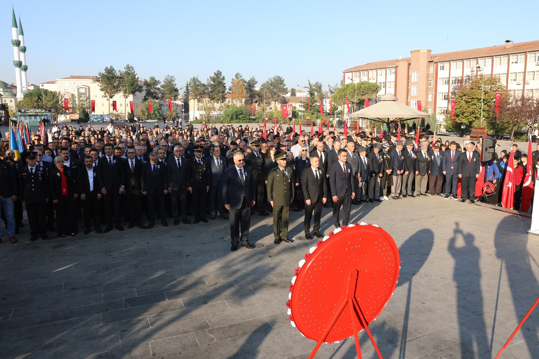 Bafra’da 10 Kasım Atatürk'ü Anma Programı Düzenlendi (3)