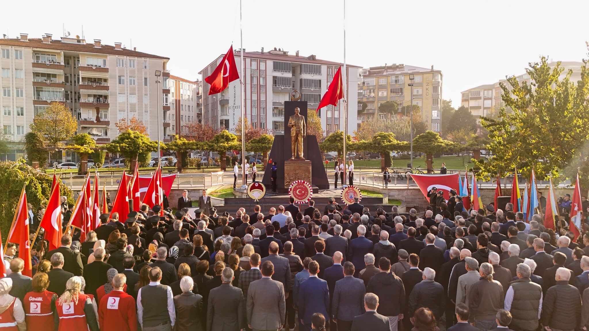Bafra’da 10 Kasım Atatürk'ü Anma Programı Düzenlendi (5)