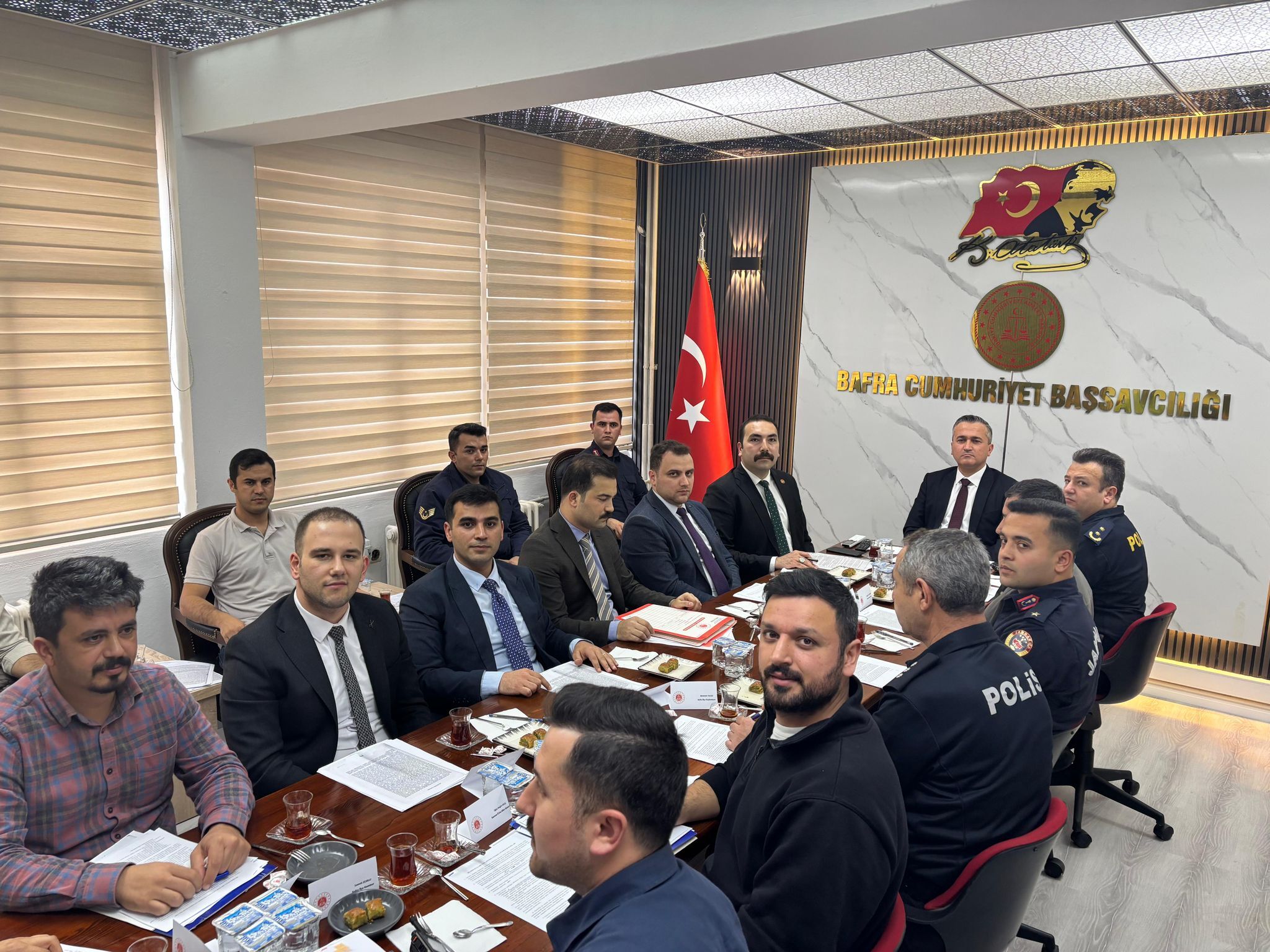 Bafra’da Bilişim Suçları Toplantısı Dolandırıcılıkla Mücadelede Ortak Hareket Kararı (3)