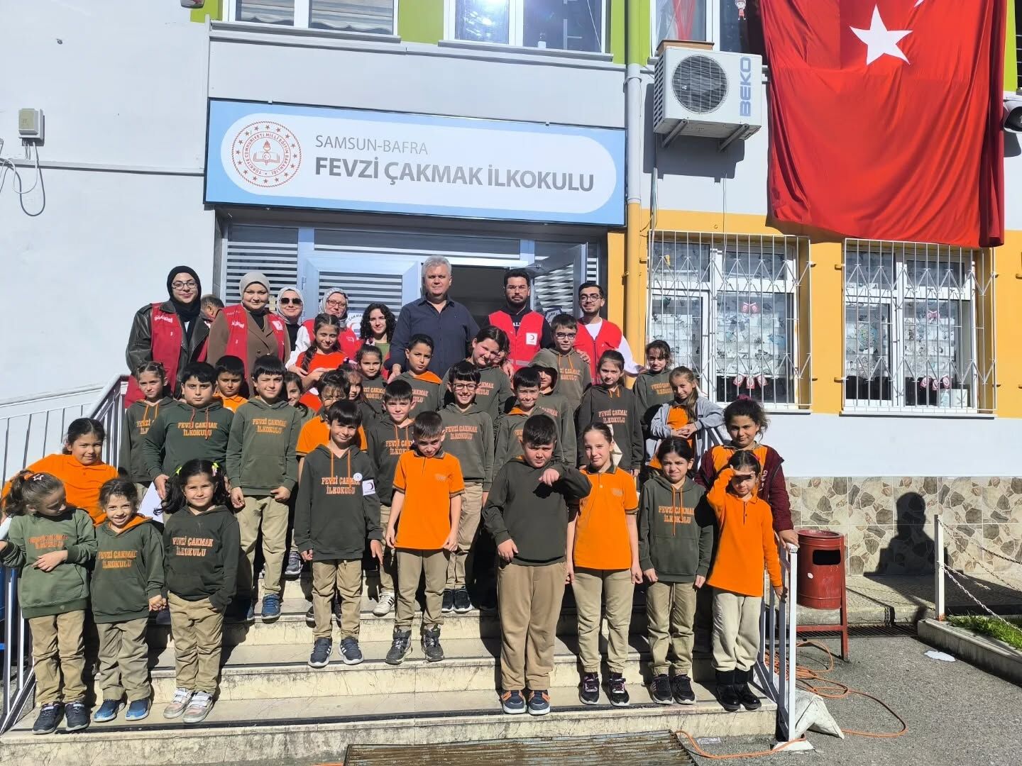 Bafra’da Okullarda Kızılay Haftası Coşkusu (2)
