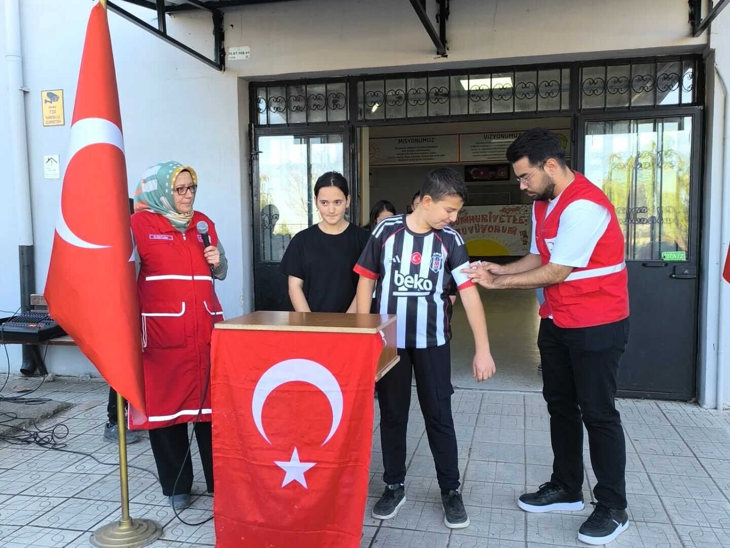 Bafra’da Okullarda Kızılay Haftası Coşkusu (4)