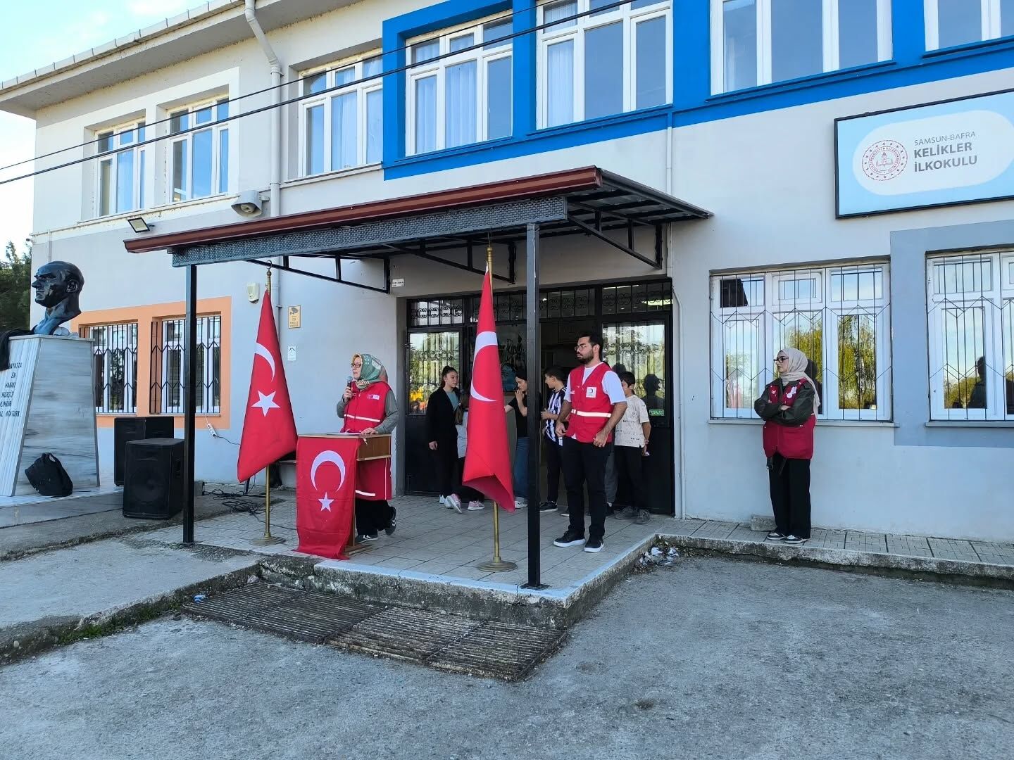 Bafra’da Okullarda Kızılay Haftası Coşkusu (7)