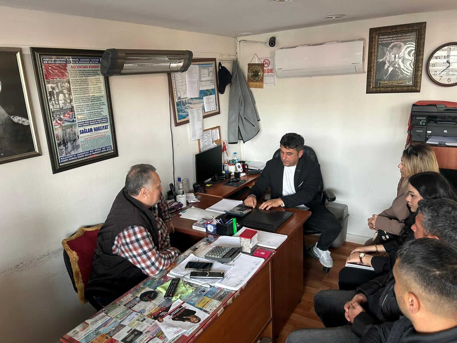 Bafralı Şoförlerden Ve Esnaflardan Başkan Adayı Nurdan Aşcı’ya Tam Destek (2)