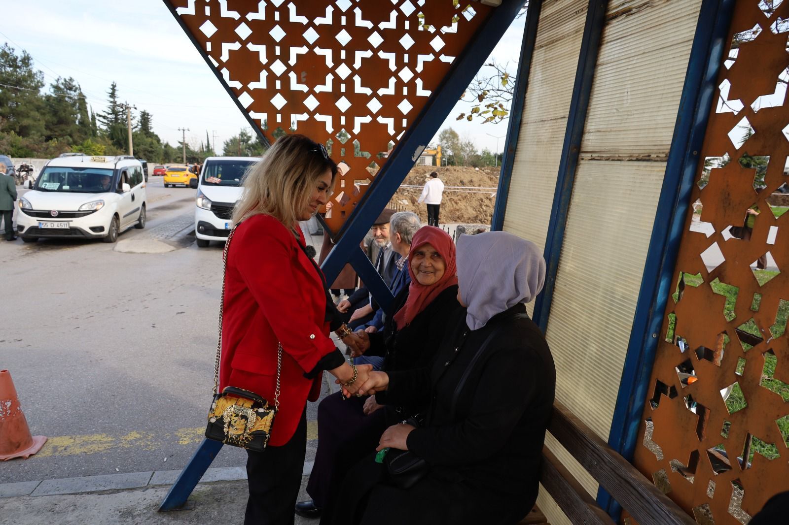 Nurdan Aşcı, Bafra Şoförler Odası Başkanlığı Seçim Çalışmalarına Start Verdi (3)