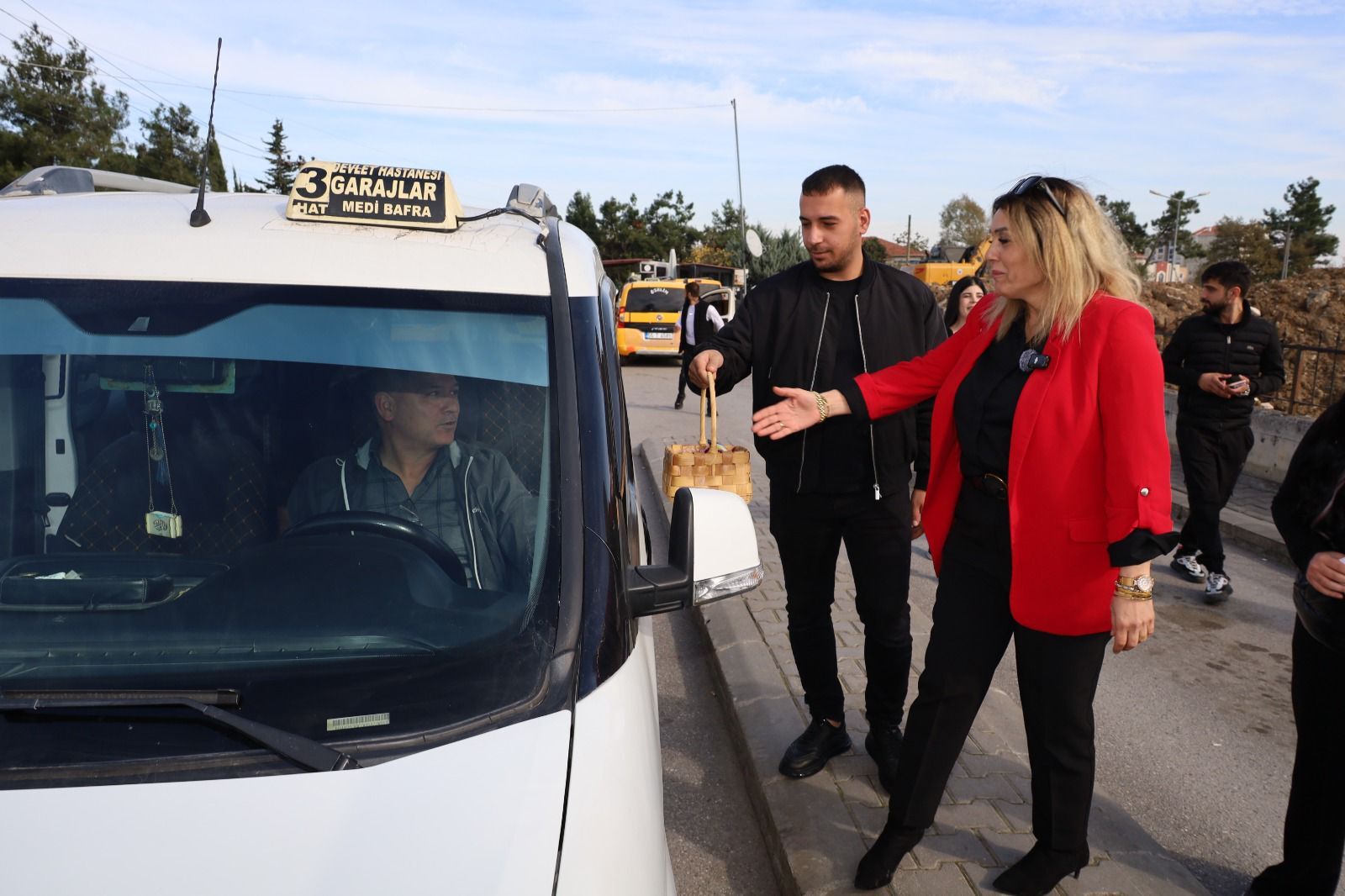 Nurdan Aşcı, Bafra Şoförler Odası Başkanlığı Seçim Çalışmalarına Start Verdi (6)