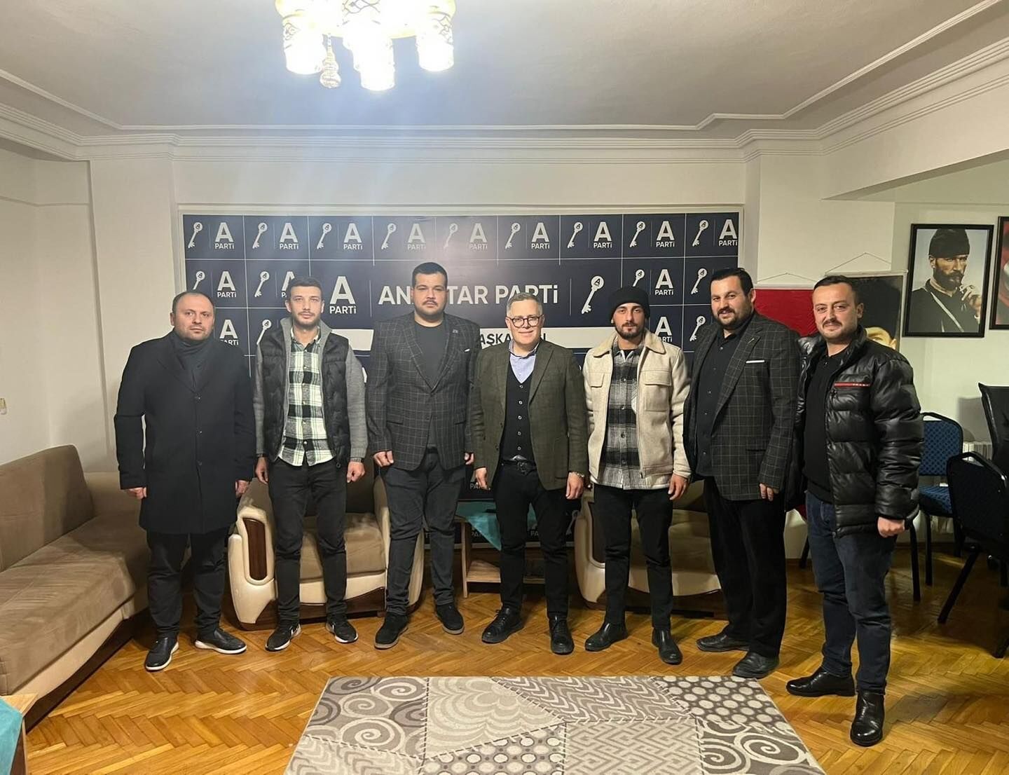 Anahtar Parti Bafra İlçe Teşkilatı’nda Gençlik Kolları’nda Bayrak Değişimi (3)