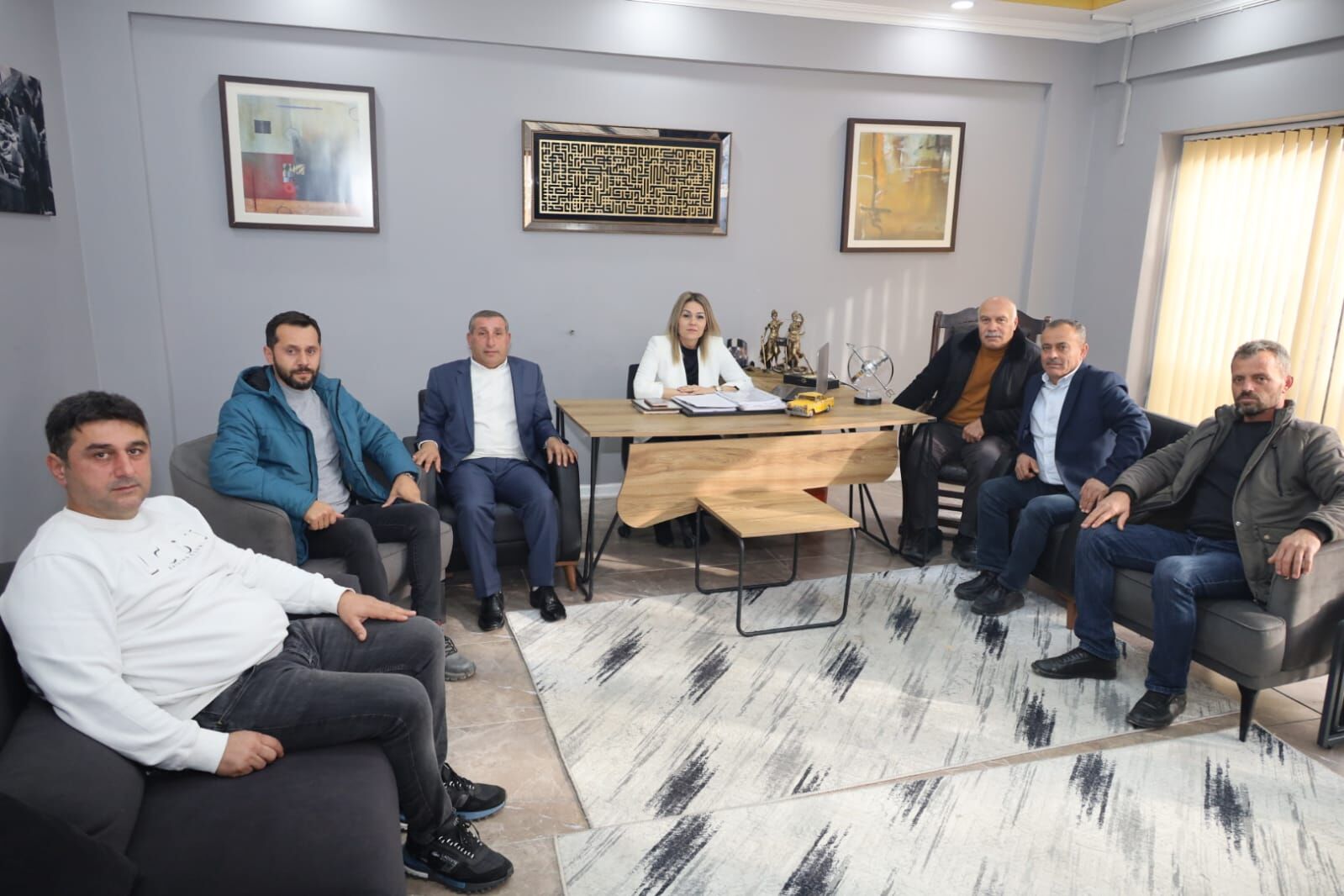 Bafra Şoförler Odası Başkan Adayı Nurdan Aşcı, ‘’ Ben Bu Seçime Kendi Öz İrademle Katıldım’’ (2)
