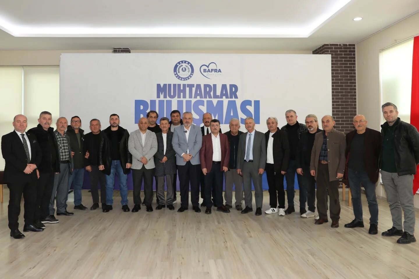 Bafra’da İstişade Odaklı Muhtarlar Buluşması (1)
