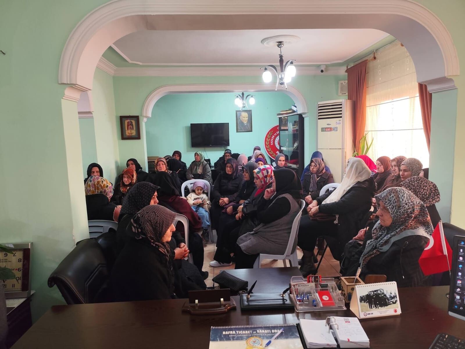 Bafra'da Şehit Askerler Mevlidi Şerif Programında Anıldı (1)