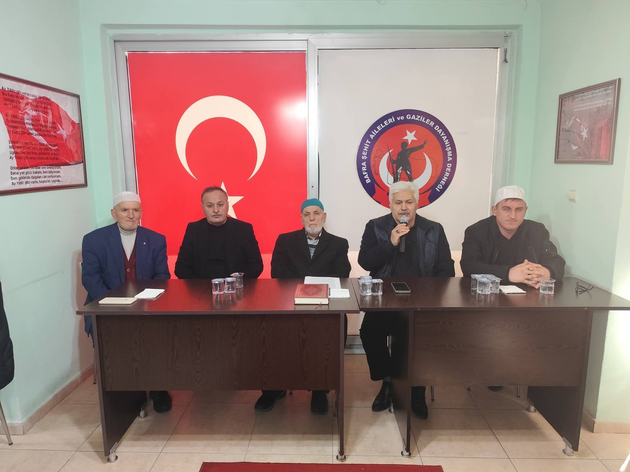 Bafra'da Şehit Askerler Mevlidi Şerif Programında Anıldı (12)