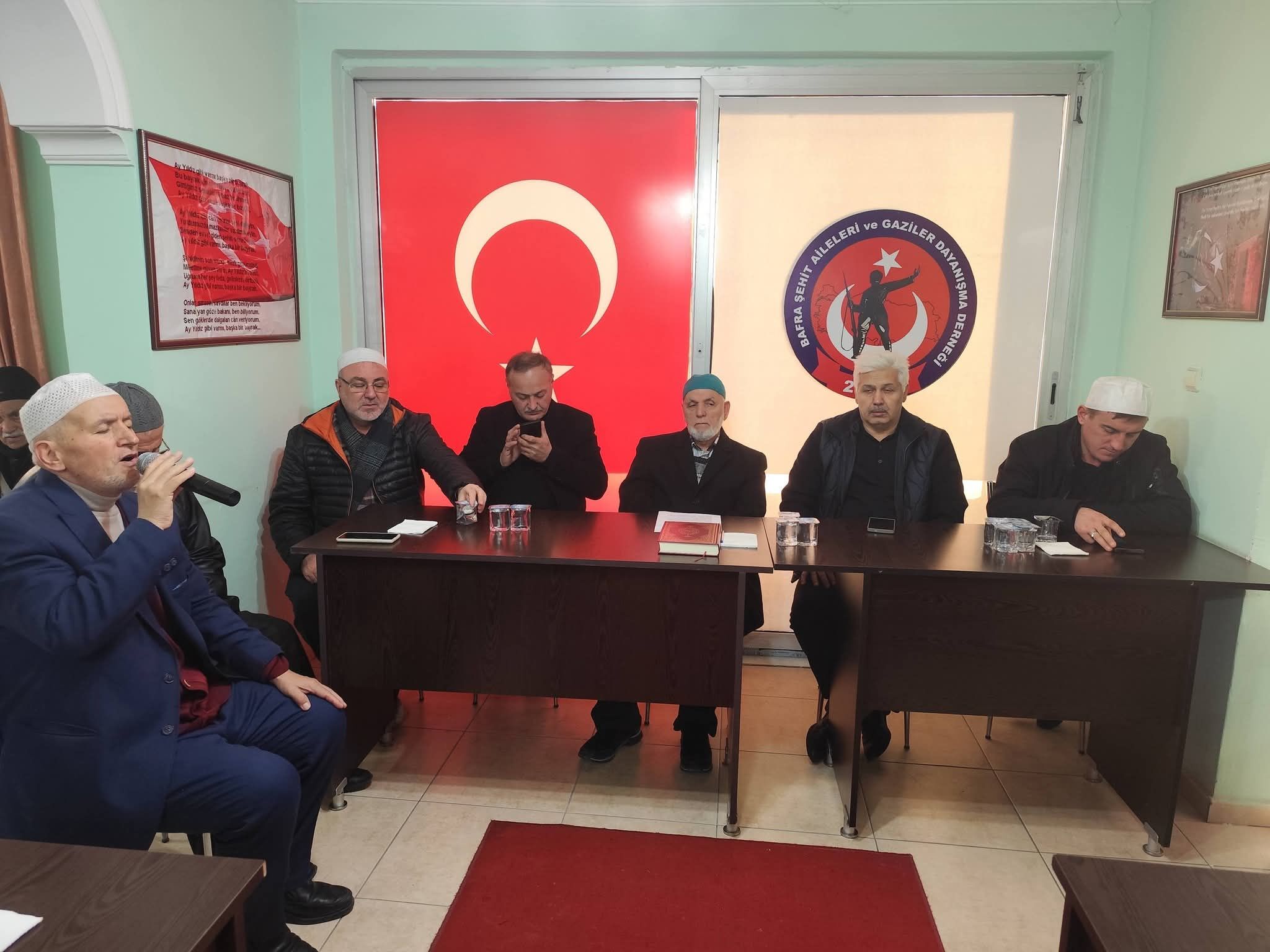 Bafra'da Şehit Askerler Mevlidi Şerif Programında Anıldı (5)
