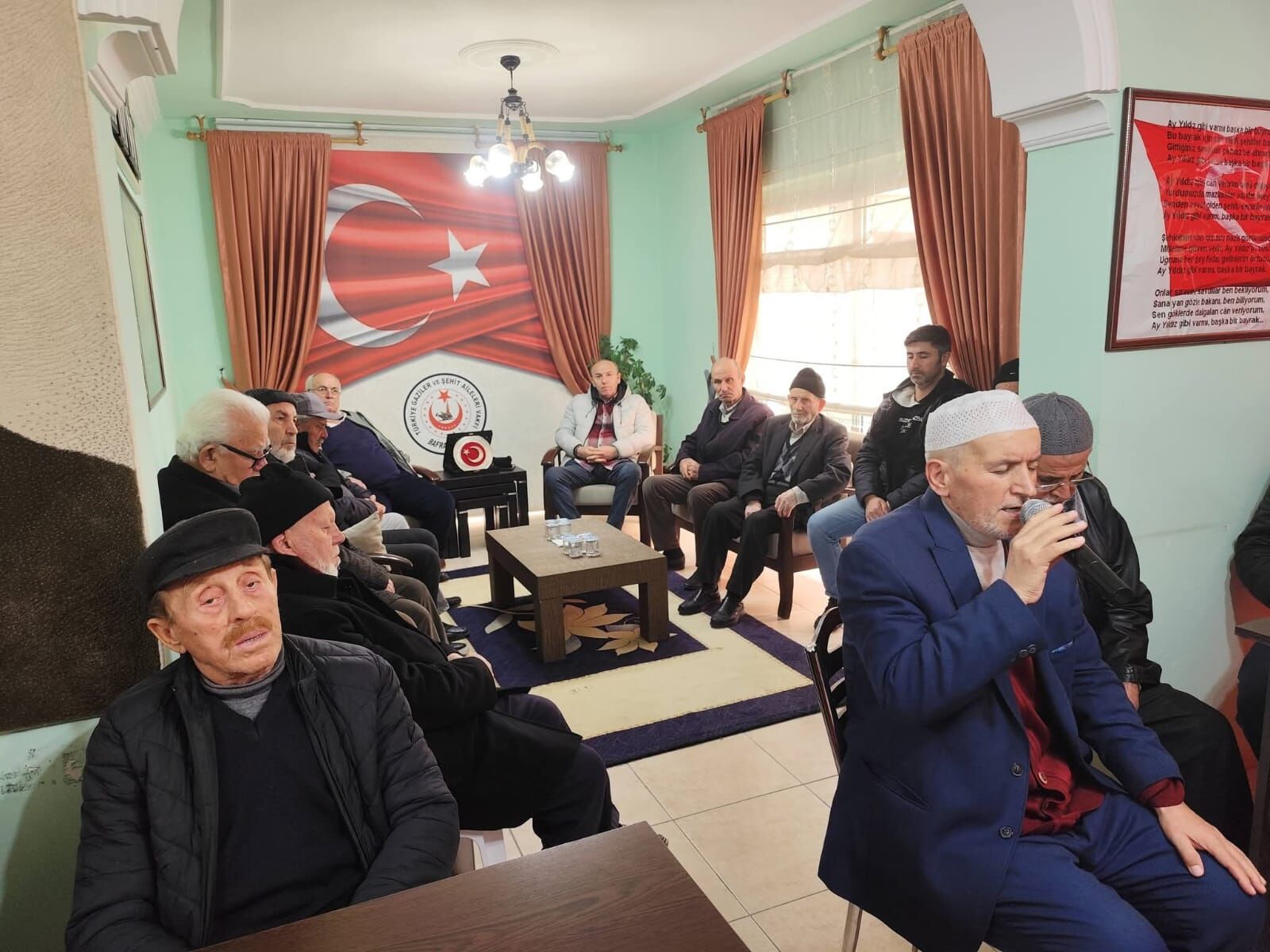 Bafra'da Şehit Askerler Mevlidi Şerif Programında Anıldı (6)
