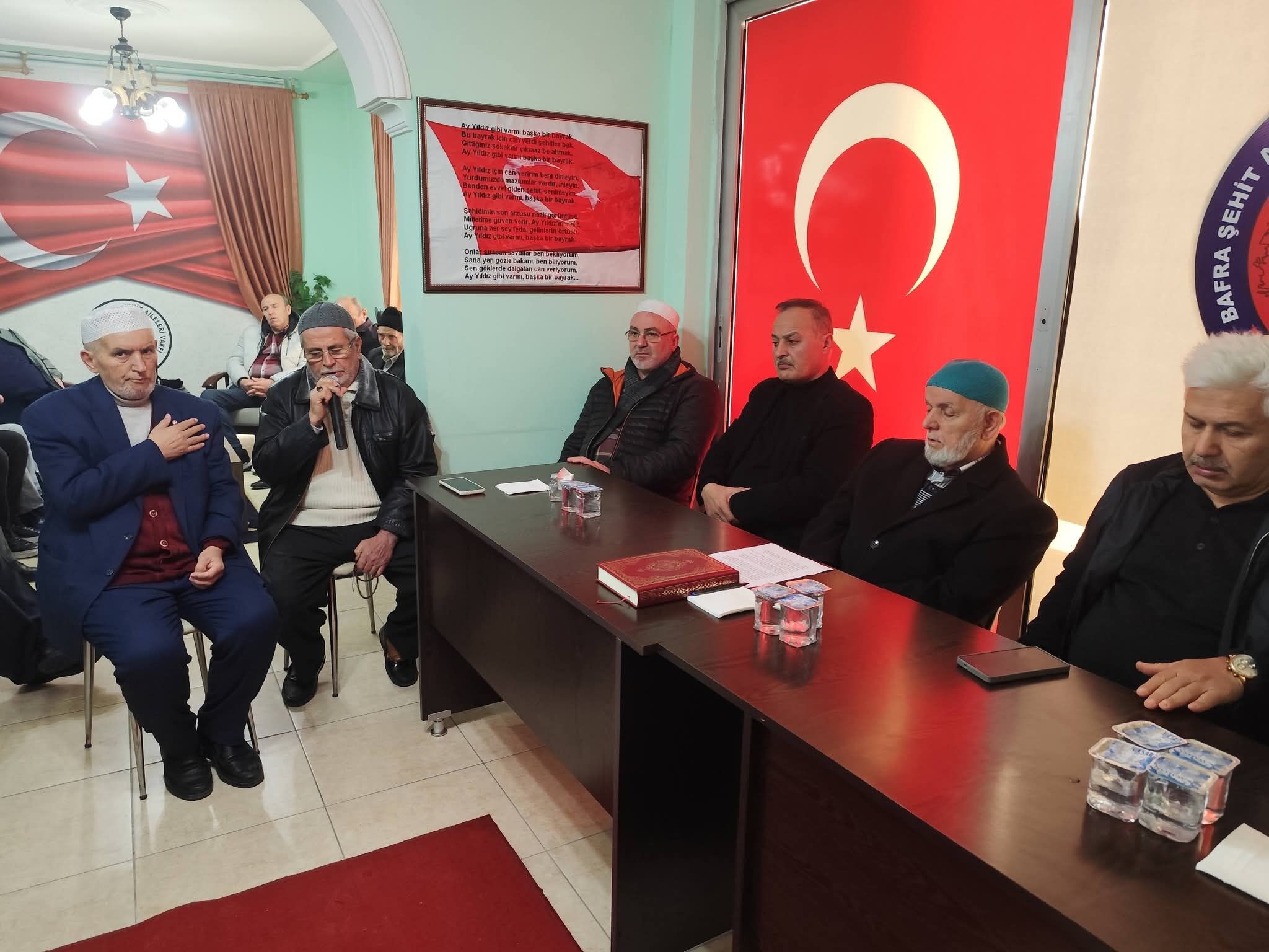 Bafra'da Şehit Askerler Mevlidi Şerif Programında Anıldı (7)
