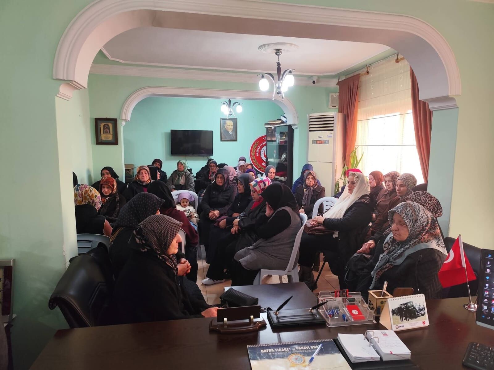 Bafra'da Şehit Askerler Mevlidi Şerif Programında Anıldı (9)