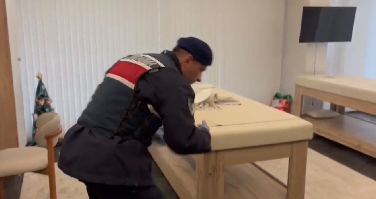Masaj Salonuna Fuhuş Operasyonu (1)