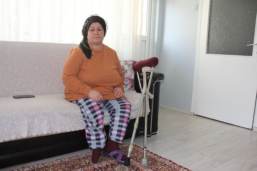 Samsun'da Engelli Kadının Zorluklarla Imtihanı