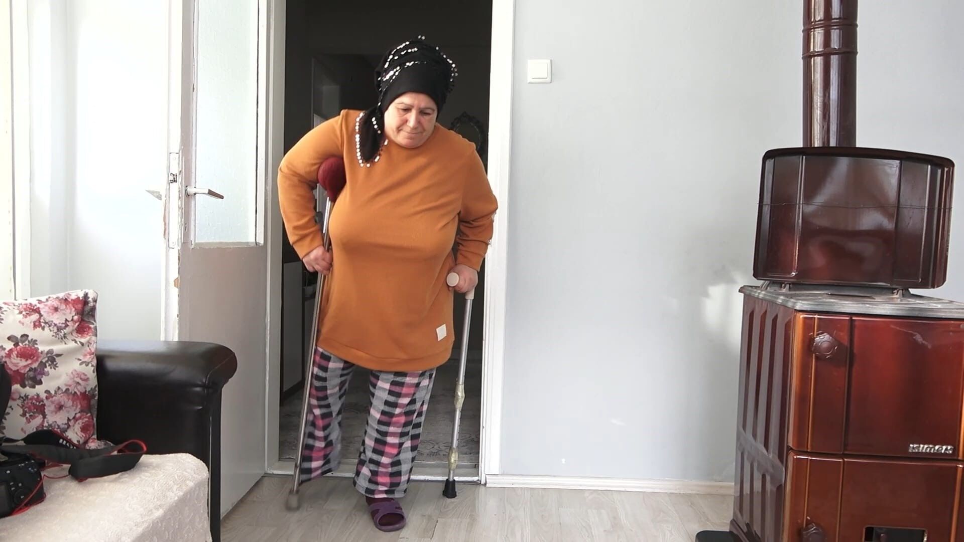 Samsun'da Engelli Kadının Zorluklarla Imtihanı1