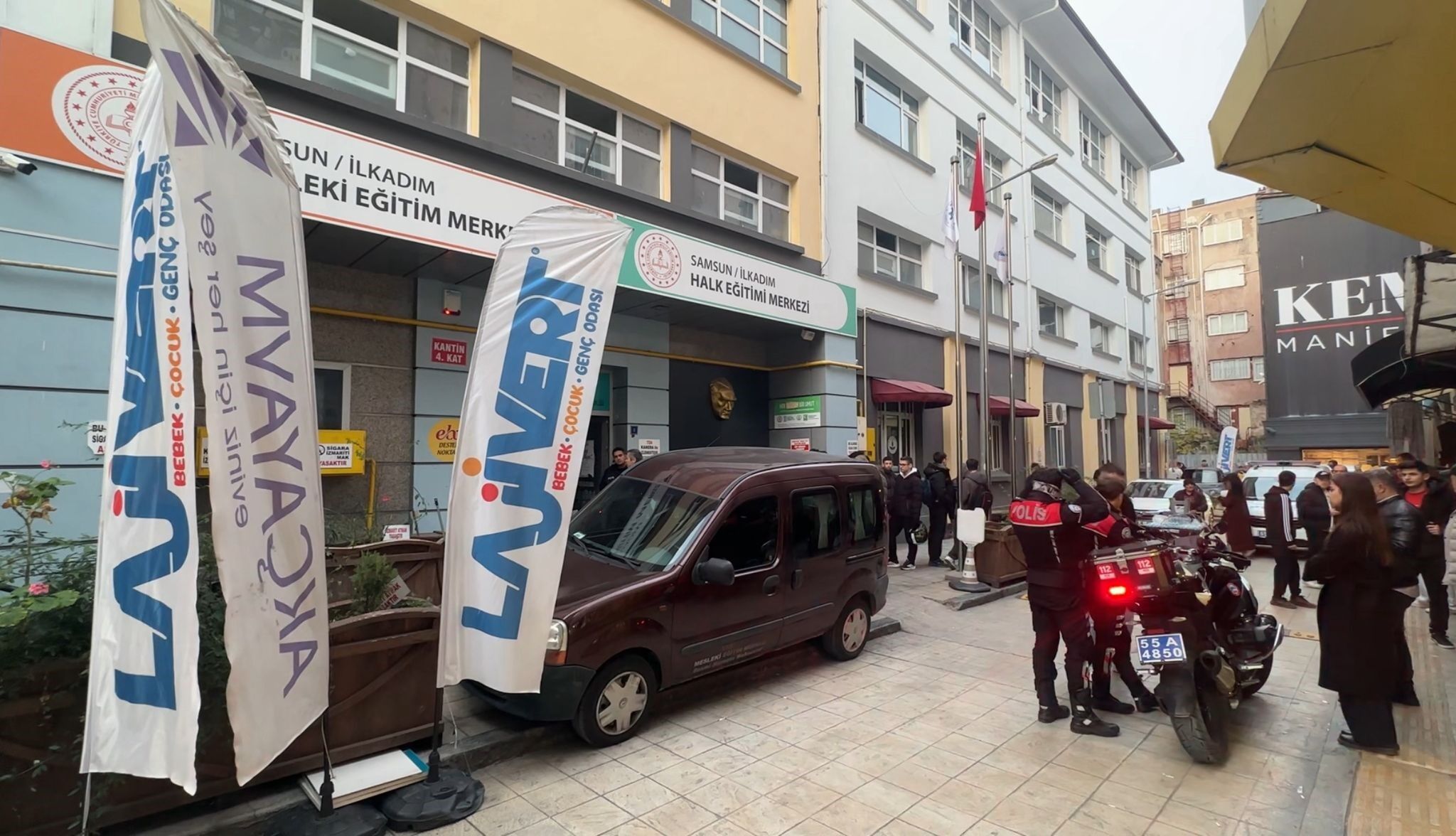 Samsun'da Gençler Arasında Kavga