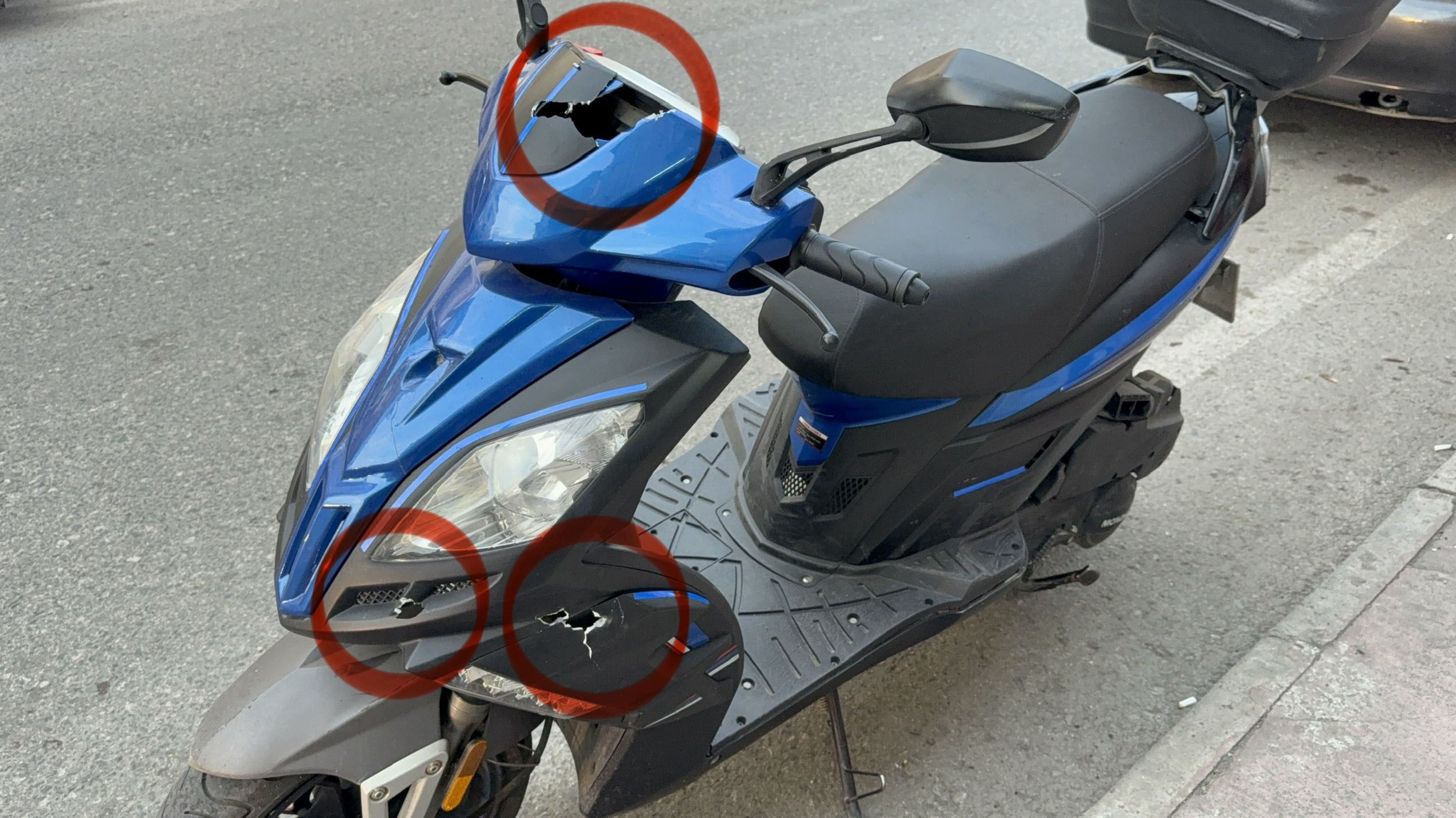 Samsun'da Motosikletteki Gençlere Silahlı Saldırı 2 Yaralı (3)