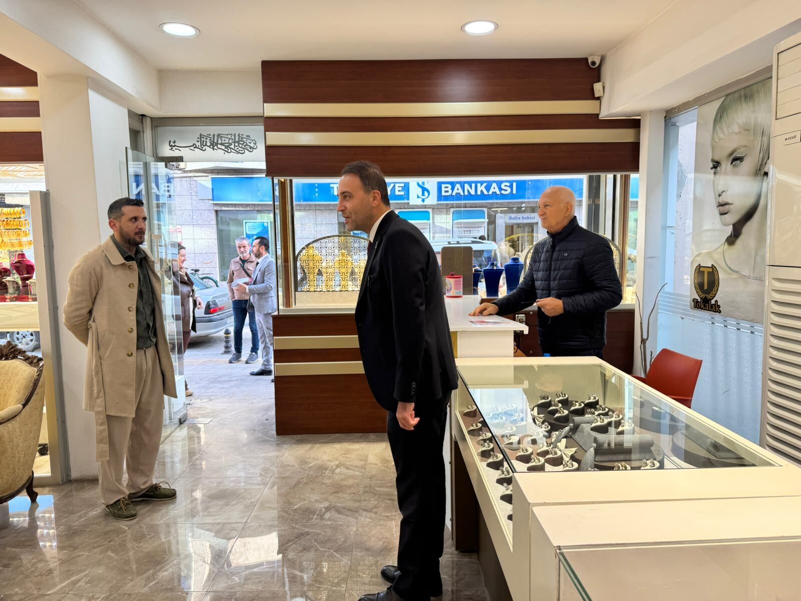 Zafer Partisi Heyeti Bafra Esnafını Dinledi (16)